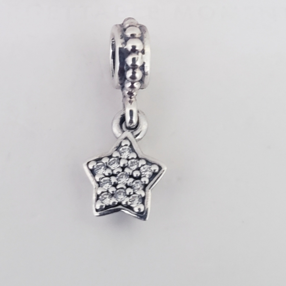 Authentic Pandora Star Dangle Charm - image 4